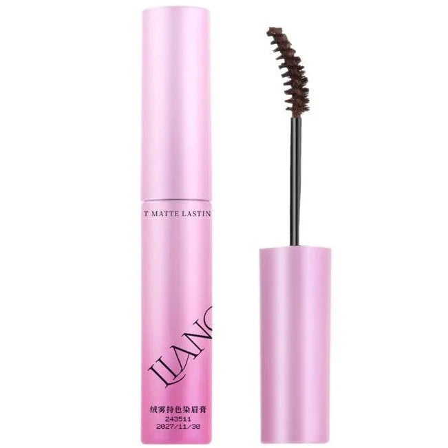 Velvet matte eyebrow cream pot in four neutral shades with 4.5g net content