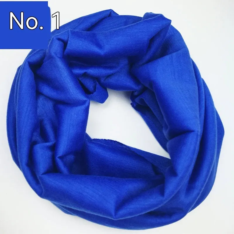 Polyester magic headscarf in free size for outdoor sports activities