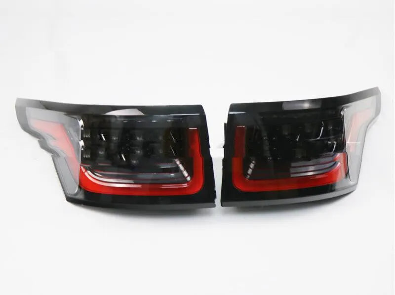 A pair of LED brake light clusters for car rear bumper replacement, compatible with 2014-2020 models.