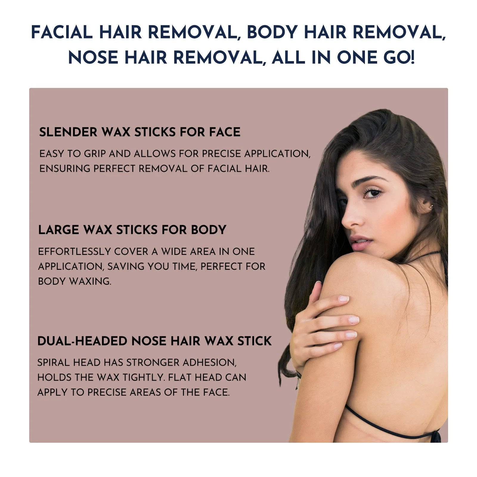 Professional waxing kit with hard wax beans, wax warmer, and post-care lotion for sensitive skin hair removal.