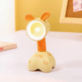 DIY cartoon animal small night lamp with magnetic base on a desk
