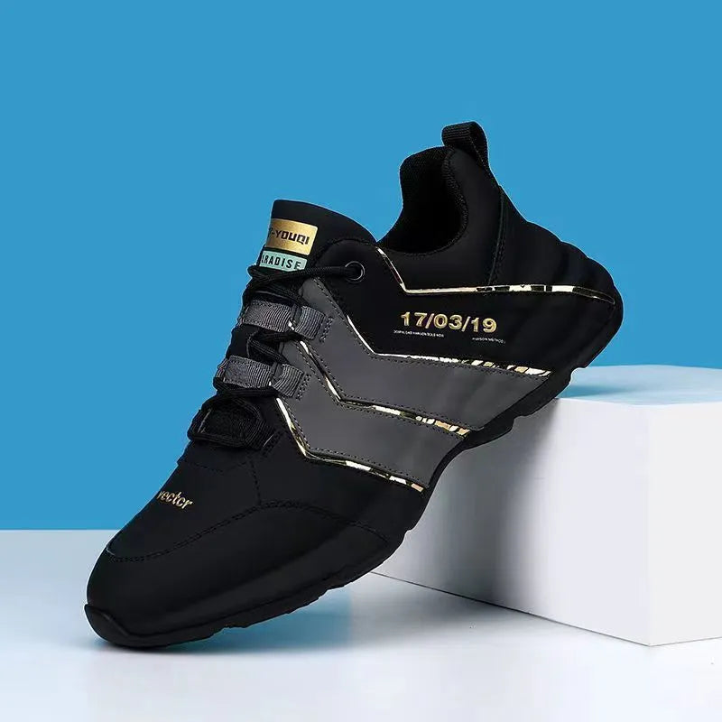 Teenagers casual sneakers with thick plastic sole and mesh lining in various colours