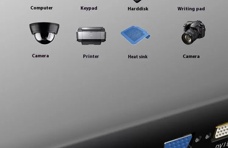 USB 3.0 data cable for mobile hard disk boxes with nickel-plated connectors.