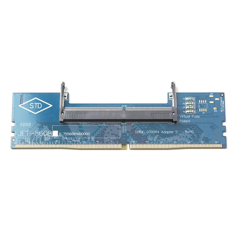 DDR4 laptop to desktop memory adapter card with electrostatic bag and memory stick