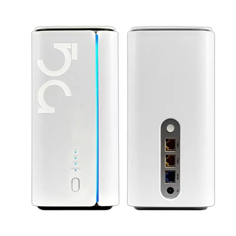 Compact 4G CPE wireless router with wired to wireless conversion capability