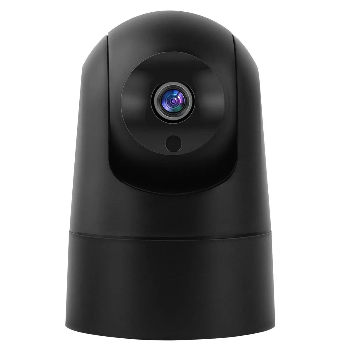 Indoor security camera with pan/tilt capability and two-way audio function