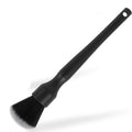 Black car detailing brush with ultra-soft pig hair bristles shown in 240mm and 160mm handle sizes.