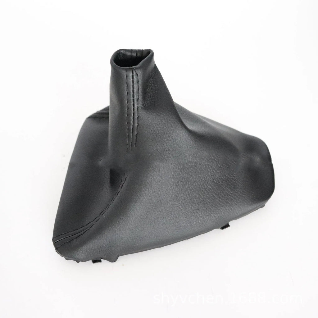 Black PU leather gear dust cover for BMW 3 Series interior