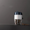Coffee cup shaped car air freshener with solid fragrance in various colour options
