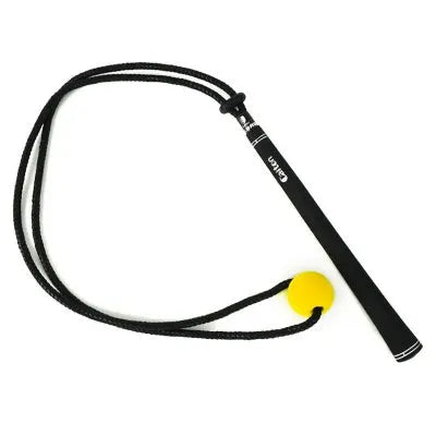 Black silicone elastic string golf swing correction rope trainer accessory