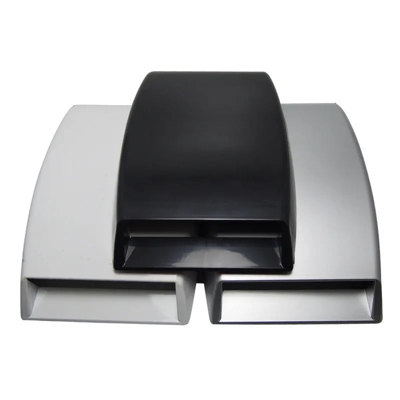 Black ABS plastic simulated car air vent decoration for dashboard