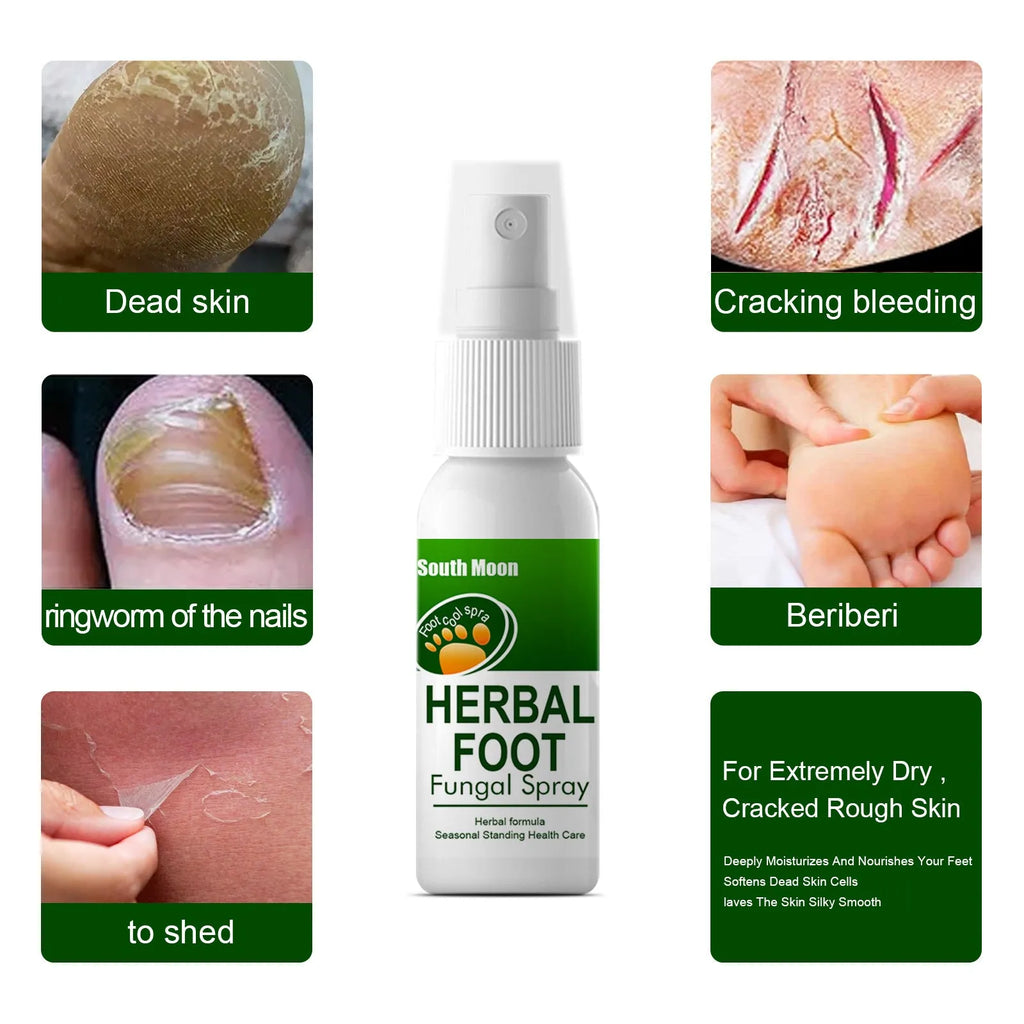 30ml foot skin nourishing and hydrating care spray bottle