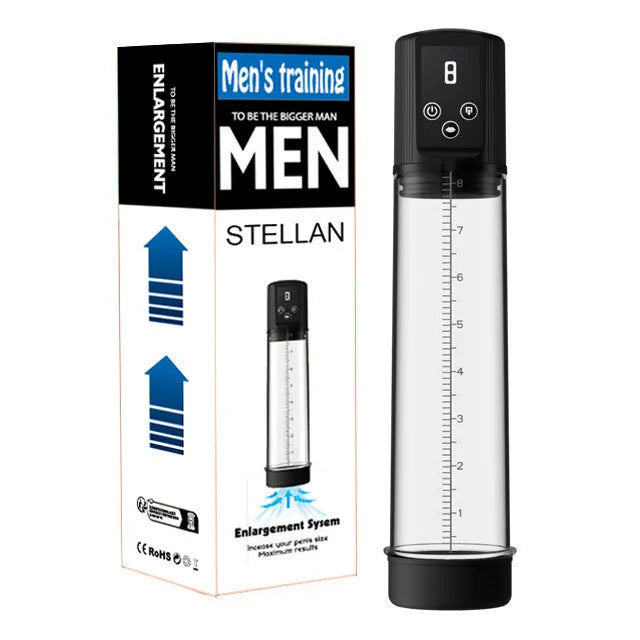 Diqiao electric training pump men's masturbation device with negative pressure stretching