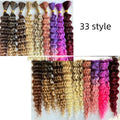 Boho braids beachwave synthetic hair extension deep twist 30 inch 120g domestic silk