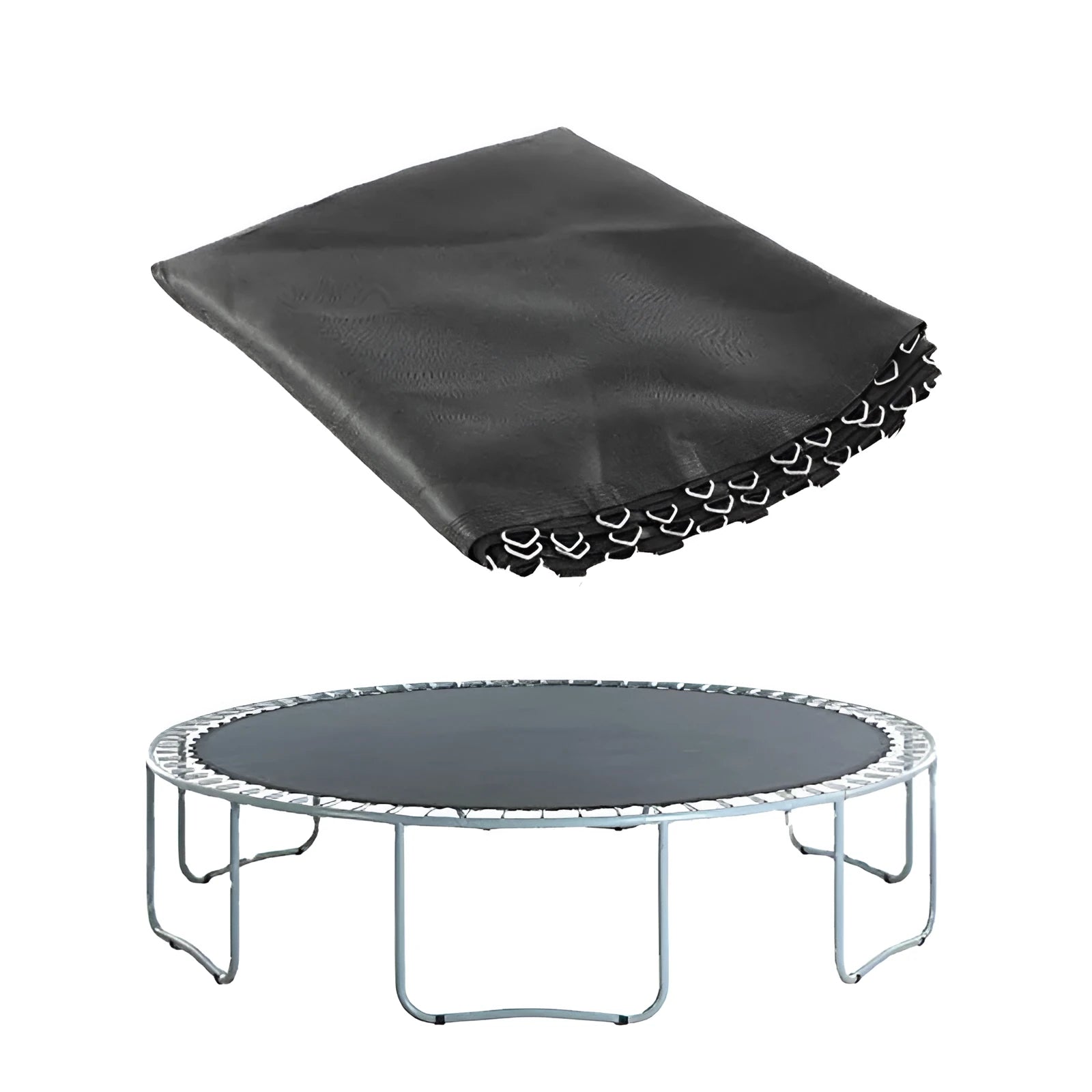 Large round elastic bungee fabric for trampoline safety net repair in PP material