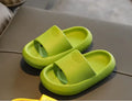Children's mixed colour EVA slippers with non-slip soles showing 1.5cm thickness