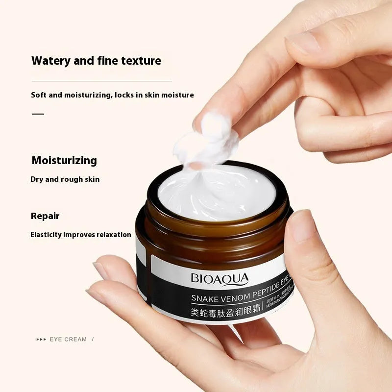 30g peptide firming eye cream in standard packaging for dark circle treatment