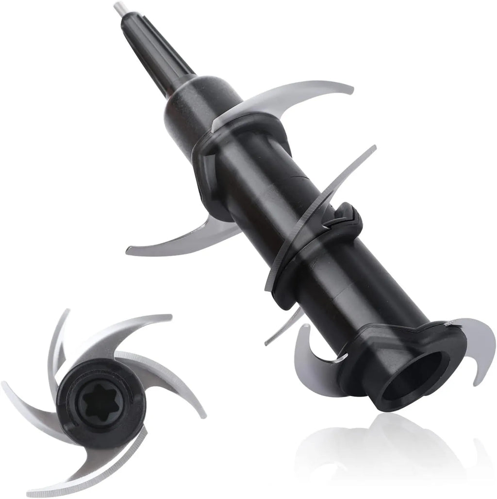 Stainless steel juicer knife seat replacement accessory with six-stack blade design