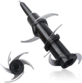 Stainless steel juicer knife seat replacement accessory with six-stack blade design