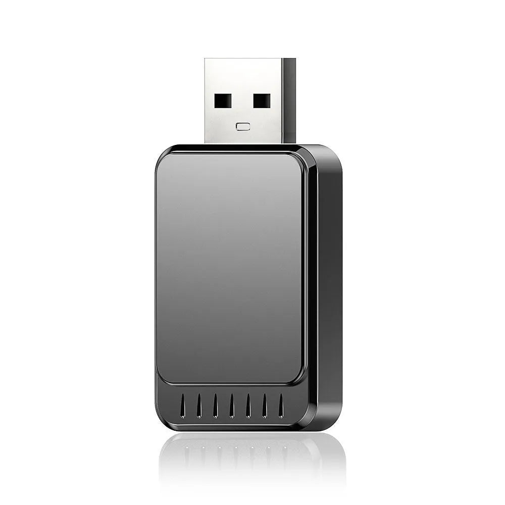 Wireless CarPlay and Android Auto 2-in-1 car adapter with USB connection