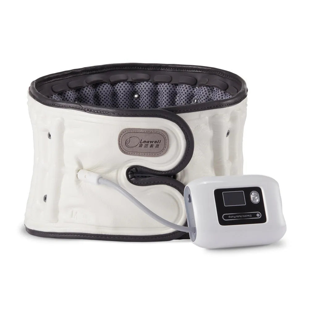 Automatic inflation lumbar waist supporter in PU material with S and M size options