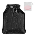 White bubble net mesh soap container measuring 17x13cm with waterproof quick-drying design