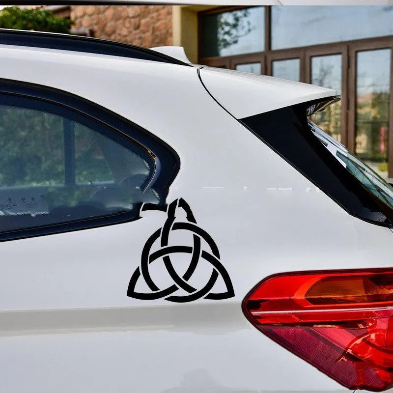 Automobile body sticker for car decoration with sunscreen and waterproof properties in black, white, or laser colours