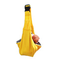 Large foldable cat backpack carrier with breathable mesh panels shown in a colour option.
