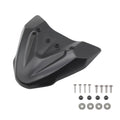 Black ABS plastic fixed wind front wing for KTM 390 and 790 Adventure ADV motorcycles