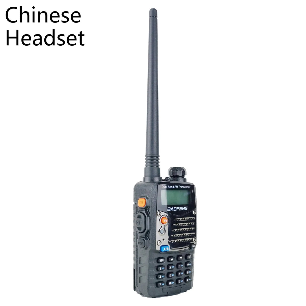 Baofeng UV-5RA dual band handheld transceiver with dual display and antenna