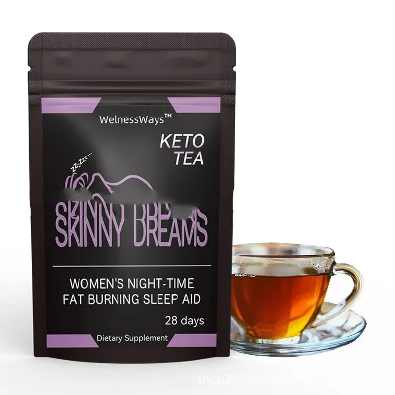 28 Day Slim Flat Tummy Tea collection for women with 16 herbal blends