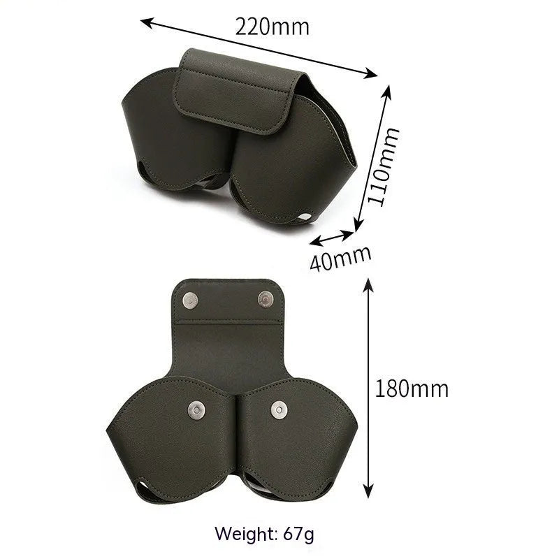 AirPods Max protective cover in PU leather available in five colours