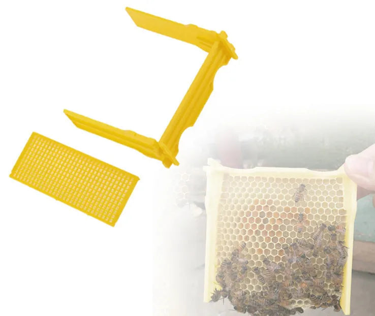 Three white EPS foam mini delivery boxes for beehive bee mating and breeding