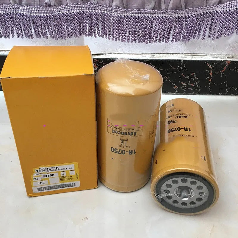 1R-0750 fuel filter element with filter paper construction for anti-fuel oil applications