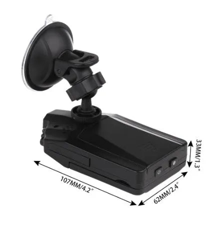 H198 HD car DVR recorder with six infrared lights and aircraft nose design