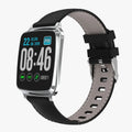 M8 smart bracelet with zinc alloy body and TPU strap showing heart rate monitoring display