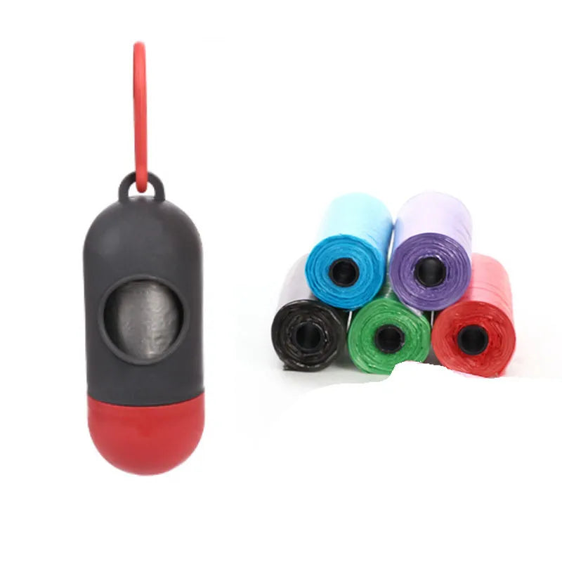 Roll of 22.5x30cm pet waste bags in selected colour for dog cleanup