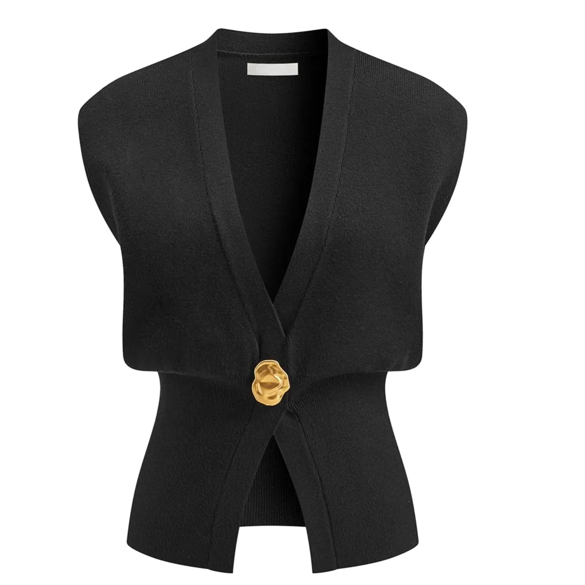 Women's V-neck button cardigan in loose fitting style with six colour options