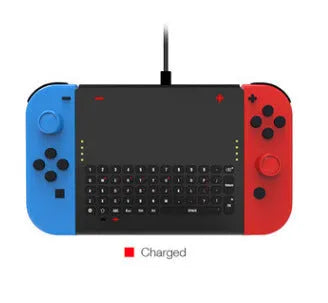 Black felt pouch case for Nintendo Switch console with game card storage slots