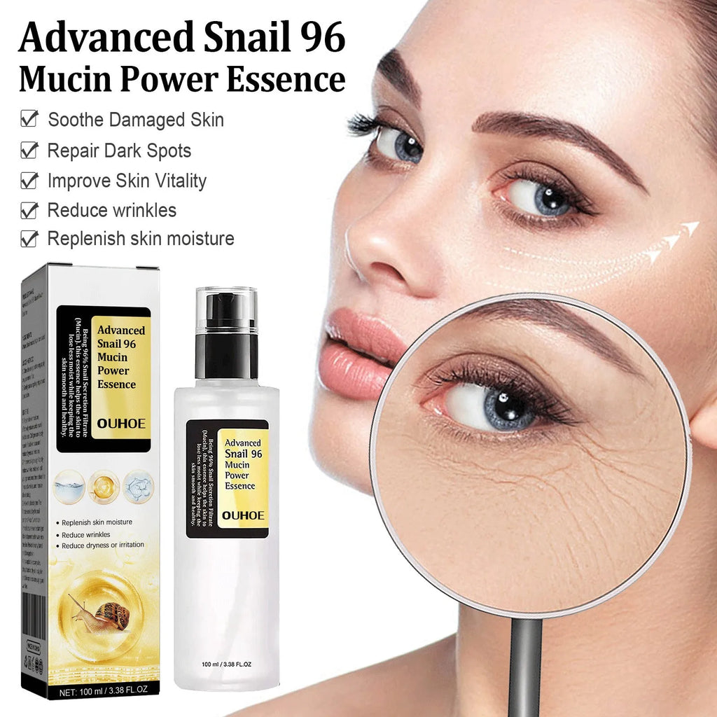 Snail Serum Collagen Facial Serum Original 100ml bottle with dropper