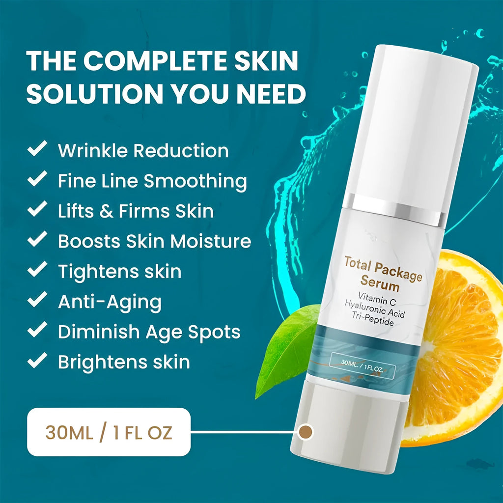 30ml bottle of facial essence for moisturising and brightening skin