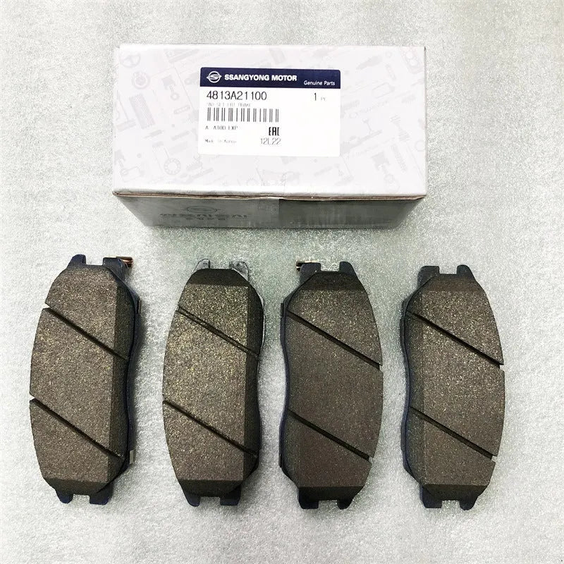 Brake pad replacement part for Ssangyong Aiteng Kyron Rester with codes 4813009A10 and 4813008BA0