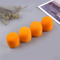 4 pack multicoloured foam microphone windscreens for ball-shaped handheld stage microphones