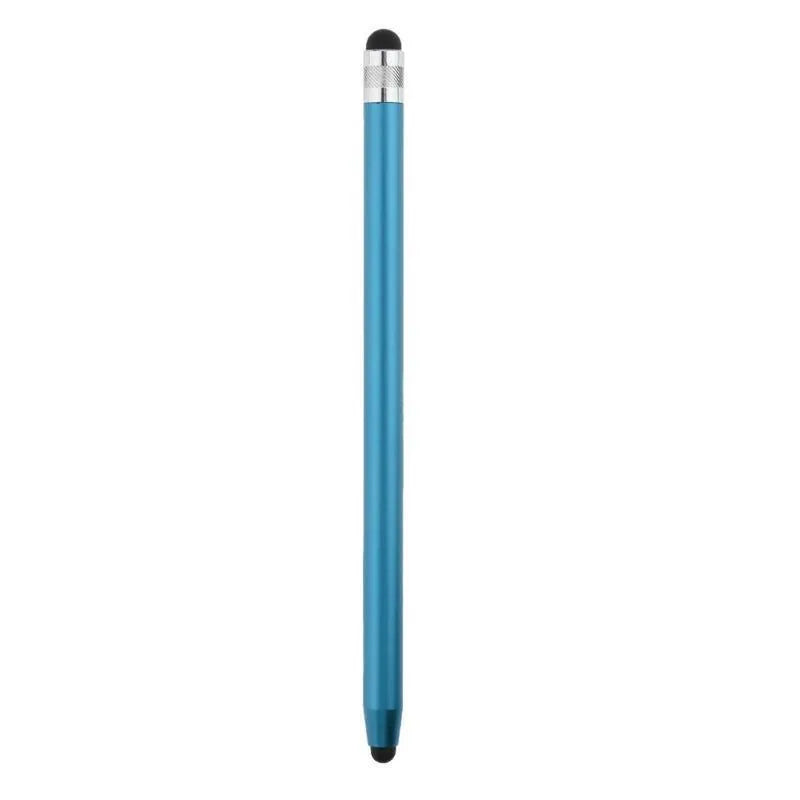 WK128 metal double-head painting pen stylus with conductive silicone tips for capacitive touch screens