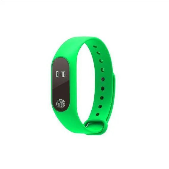 Intelligent sports hand ring fitness tracker with heart rate monitoring and waterproof protection in multiple colours