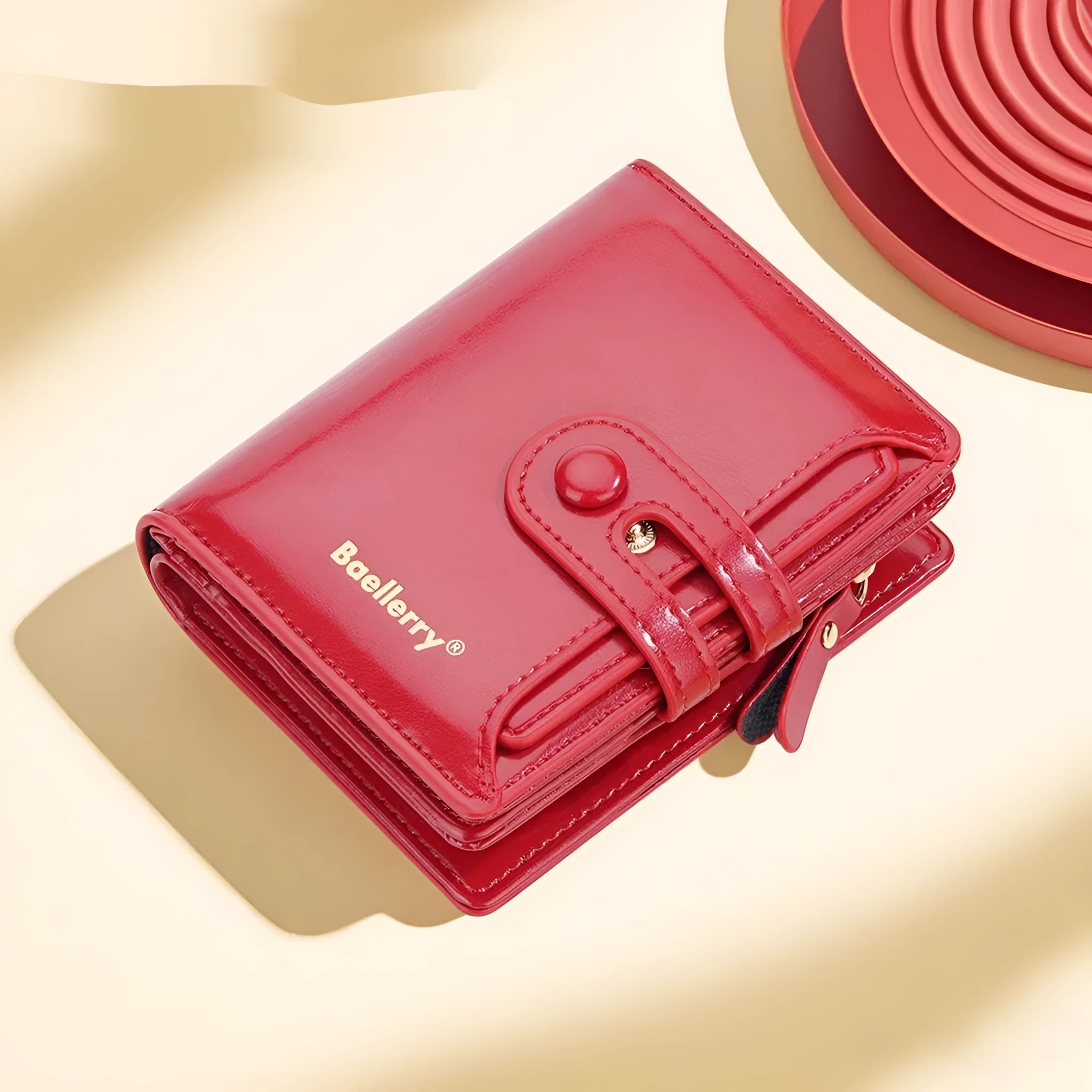 Women's PU leather card holder wallet in seven colour options with polyester lining