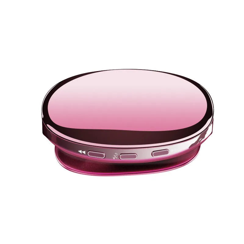Bluetooth MP4 music player with OLED screen in black, blue, or rose gold colour options