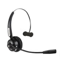 Bluetooth headset with microphone for truck drivers and office use with noise cancellation