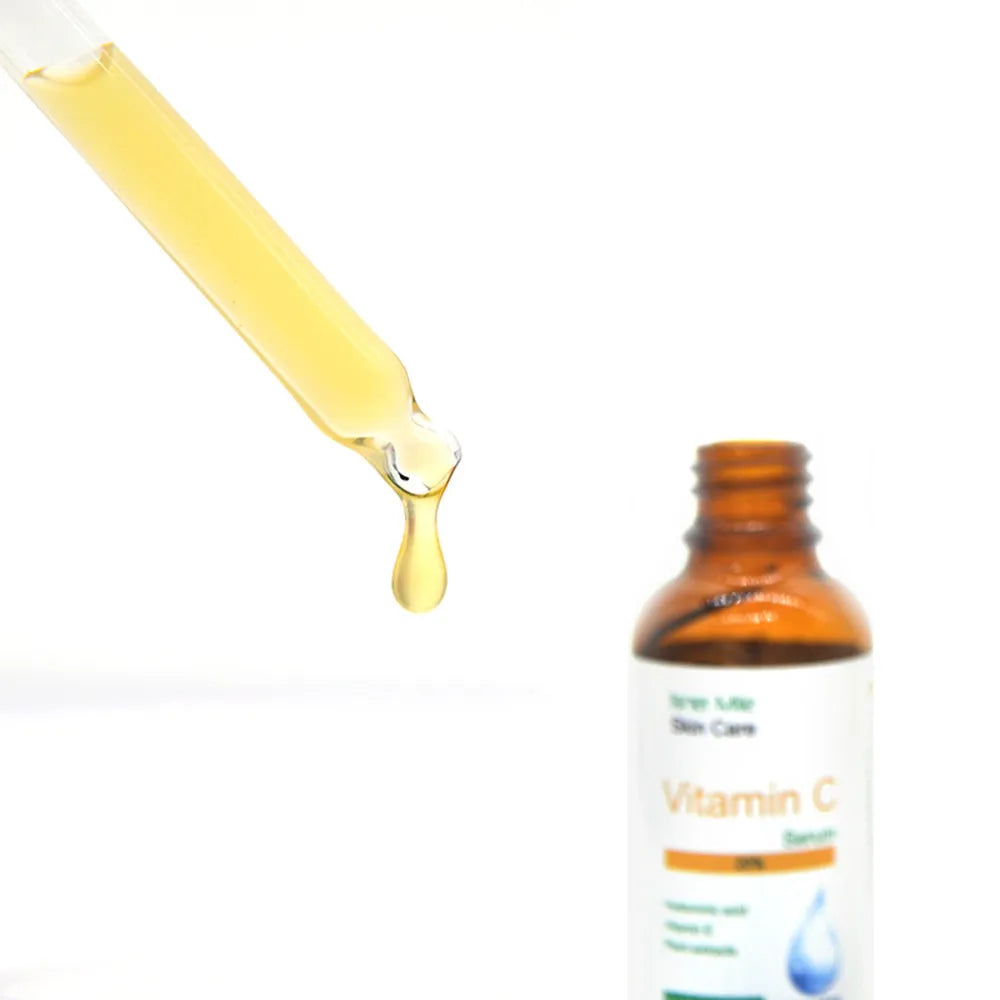 30ml bottle of Vitamin C undiluted skincare essence for brightening dull and pigmented skin
