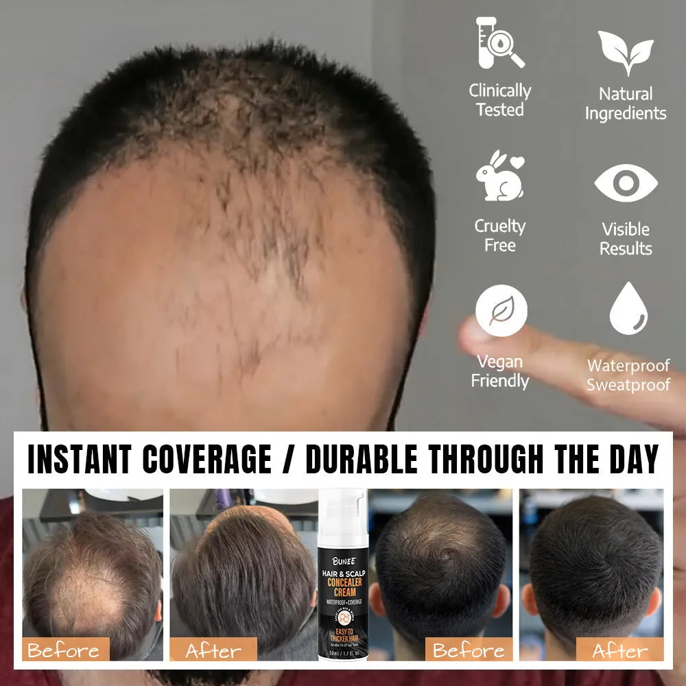 30ml scalp concealer pomade for thinning hair coverage and nourishment.